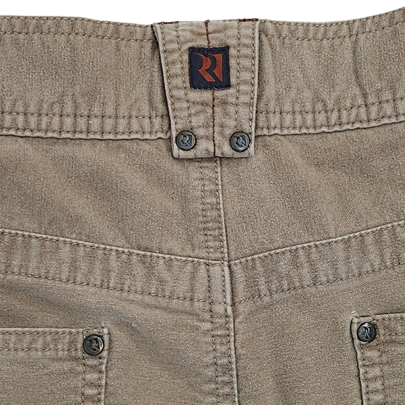ROYAL ROBBINS brushed moleskin cotton pants men camel 34x32 - Picture 4 of 15